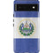 El Salvador Flag Distressed Pixel Cases